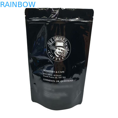 Ziplock мешок кофейных зерен зазубрины разрыва пластиковый упаковывая 100g 200g 250g 500g