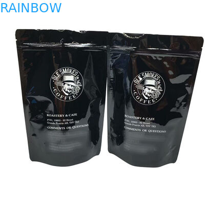 Ziplock мешок кофейных зерен зазубрины разрыва пластиковый упаковывая 100g 200g 250g 500g