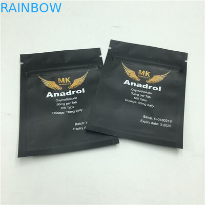 Упаковка пластиковых мешков закуски молнии штейновая напечатала 3 загерметизированного бортового