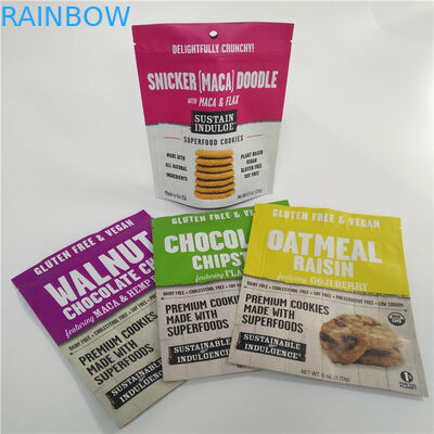 Стойка пластмассы вверх по Ziplock упаковывая сумкам напечатала качество еды 1 галлона