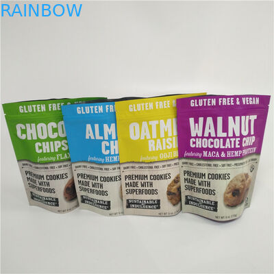 Стойка пластмассы вверх по Ziplock упаковывая сумкам напечатала качество еды 1 галлона