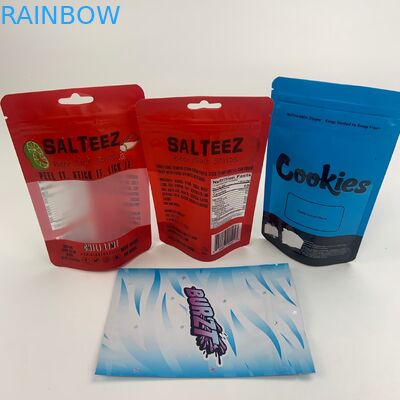 Доказательство ребенка сумки пластиковой упаковки фольги Mylar окна ясности масла CBD