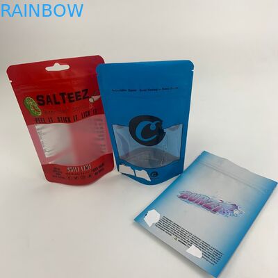 Доказательство ребенка сумки пластиковой упаковки фольги Mylar окна ясности масла CBD