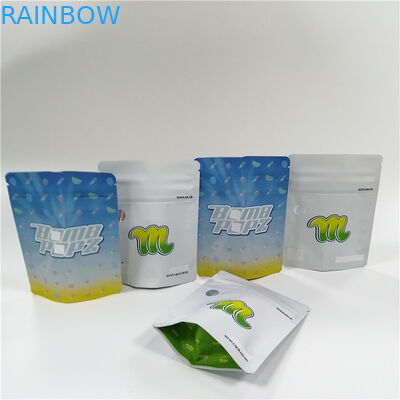 Замок Mylar застежка-молнии сахара стоит вверх по полиэтиленовым пакетам пахнет печатанием доказательства УЛЬТРАФИОЛЕТОВЫМ