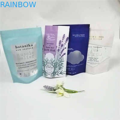 Мешки пластмассы соли моря океана упаковывая собственную личность стоя Resealable изготовленный на заказ логотип