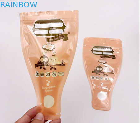 Pre простерилизованное замерзая хранение грудного молока 8oz кладет двойную загерметизированную молнию в мешки