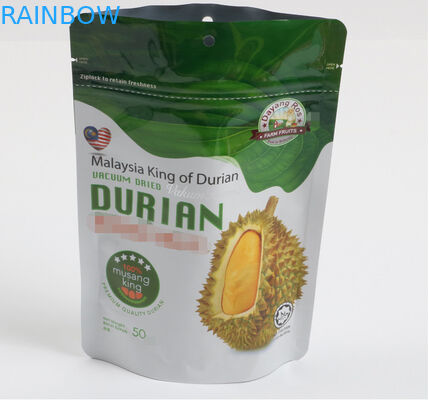 Resealable 120 Mic стоят вверх мешок упаковки еды с молнией