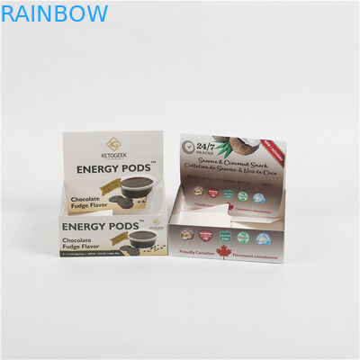 Коробка бумаги складное Convient дисплея печений 50g закусок штейновая