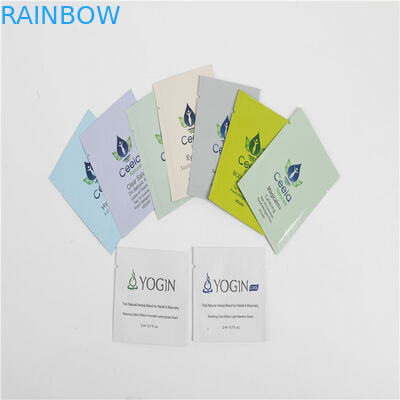 Сумка небольшого замка застежка-молнии Eco дружелюбного пластиковая косметическая упаковывая подгоняла напечатанный