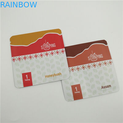 Мешок пластикового чая фольги Recyclable упаковывая черный зеленый подгонянный логотип