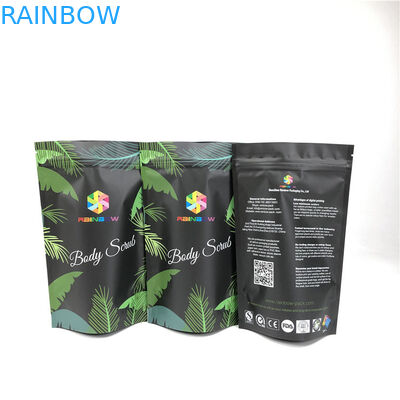 Косметические мешки застежка-молнии Mylar соли для принятия ванны океана штейновые многоразовые стоя доказательство запаха