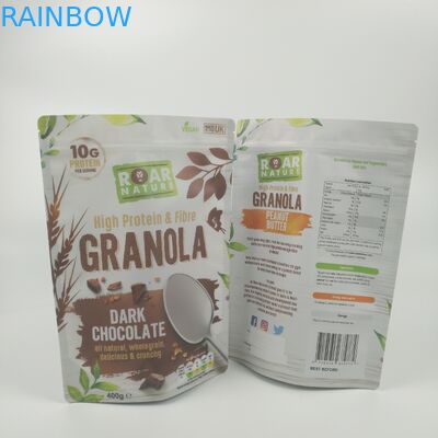 Ziplock стоит вверх упаковка еды Resealable мешков алюминиевой фольги Recyclable