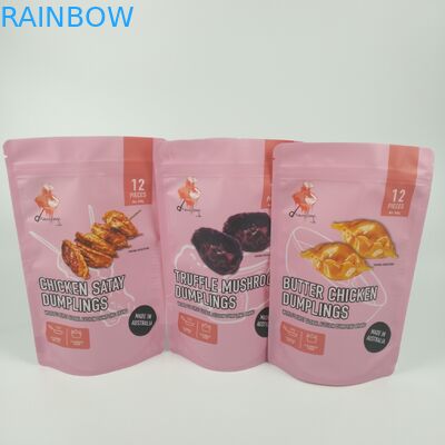 Барьер молнии Matt кофе изготовленный на заказ напечатанный кладет собственную личность в мешки стоя прокатан