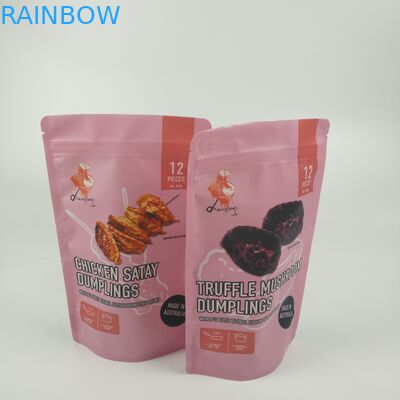 Барьер молнии Matt кофе изготовленный на заказ напечатанный кладет собственную личность в мешки стоя прокатан