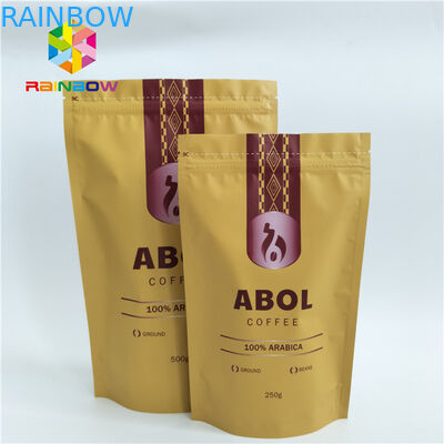 Изготовленная на заказ жара качества еды - герметизируя мешок алюминиевой фольги упаковывая Ziplock положение