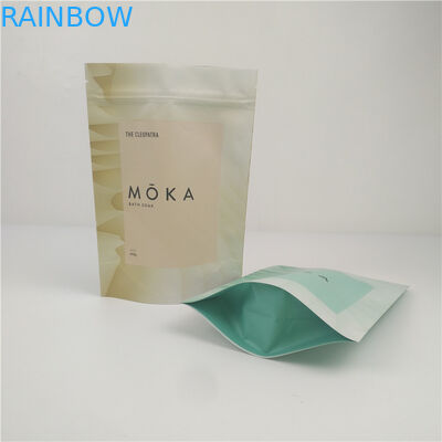 Изготовленная на заказ слоистая пластмасса молнии стоит вверх мешки для солей для принятия ванны