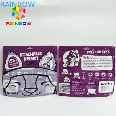 Сторона 3 загерметизировала небольшое изготовленное на заказ печатание упаковывая с ясным ветровым стеклом