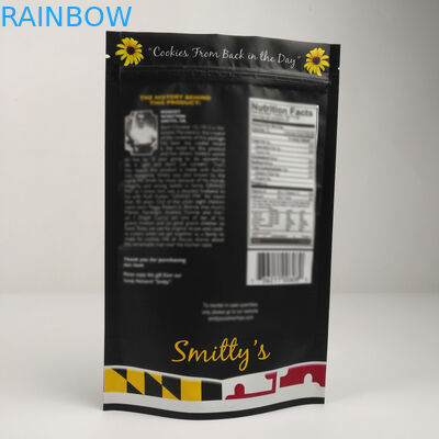 Алюминиевая фольга Eco дружелюбная Matt стоит вверх Ziplock сумки для чокнутой еды