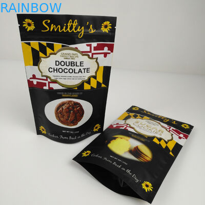 Алюминиевая фольга Eco дружелюбная Matt стоит вверх Ziplock сумки для чокнутой еды