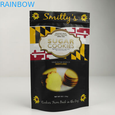 Пластиковое доказательство запаха сумки молнии алюминиевой фольги Mylar стоящее подгоняло напечатанный