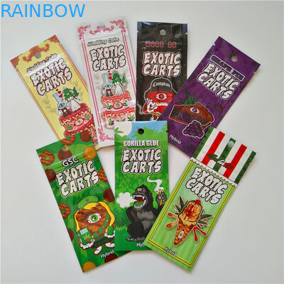 Таможня напечатала сумку Recyclable медведя засорителя доказательства запаха Mylar камедеобразного съестную Resealable Ziplock упаковывая