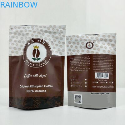 Штейновая алюминиевая фольга стоит вверх упаковка кофе мешка упаковывая кладет сумки в мешки Mylar