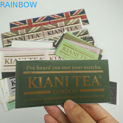 Уникальный подгонянный логотип слипчивой водоустойчивой бутылки с водой продукта питания стикера изготовленный на заказ напечатал стикер ярлыков