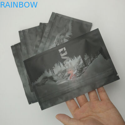 Ясная жара заднего стекла фронта - загерметизированный замок застежка-молнии доказательства запаха Resealable упаковывая уплотнение Doypack хранения 3 еды Mylar бортовое