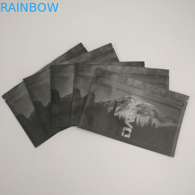 Ясная жара заднего стекла фронта - загерметизированный замок застежка-молнии доказательства запаха Resealable упаковывая уплотнение Doypack хранения 3 еды Mylar бортовое