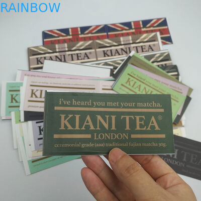 Примите изготовленный на заказ OEM Fashionabl логотипа напечатал ярлыка вина стикеров стикеры слипчивого ярлыка слипчивого водоустойчивые