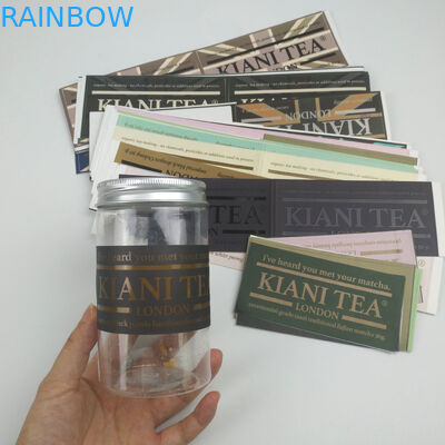 Примите изготовленный на заказ OEM Fashionabl логотипа напечатал ярлыка вина стикеров стикеры слипчивого ярлыка слипчивого водоустойчивые