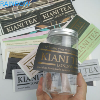 Примите изготовленный на заказ OEM Fashionabl логотипа напечатал ярлыка вина стикеров стикеры слипчивого ярлыка слипчивого водоустойчивые