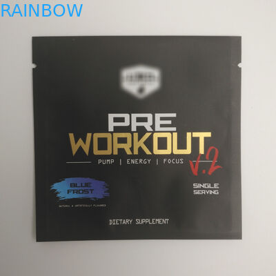 Золото напечатало косметическую загерметизированную жару закуски пластмассы алюминиевой фольги саше размера сумки небольшую - сумки уплотнения уплотнения 3 бортовые