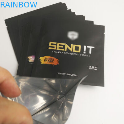 Золото напечатало косметическую загерметизированную жару закуски пластмассы алюминиевой фольги саше размера сумки небольшую - сумки уплотнения уплотнения 3 бортовые