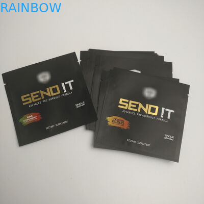 Золото напечатало косметическую загерметизированную жару закуски пластмассы алюминиевой фольги саше размера сумки небольшую - сумки уплотнения уплотнения 3 бортовые