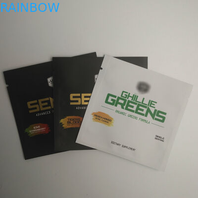 Золото напечатало косметическую загерметизированную жару закуски пластмассы алюминиевой фольги саше размера сумки небольшую - сумки уплотнения уплотнения 3 бортовые