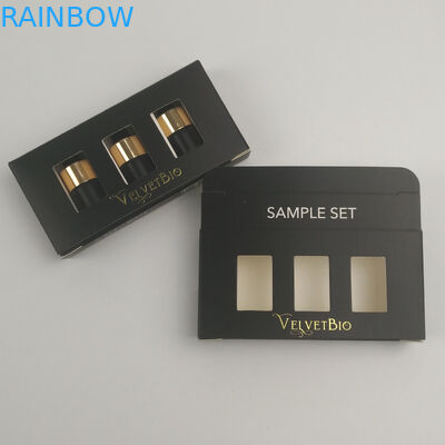 Картона трубки изготовленного на заказ сусального золота логотипа УЛЬТРАФИОЛЕТОВАЯ напечатанная коробка прямоугольного косметическая бумажная упаковывая для заботы кожи сыворотки сути