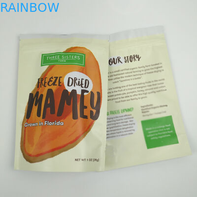 Стойка вверх по полиэтиленовому пакету/стойке замка застежка-молнии вверх по сумке/алюминиевой фольге мешка стоит вверх сумка с сумкой закуски еды молнии упаковывая