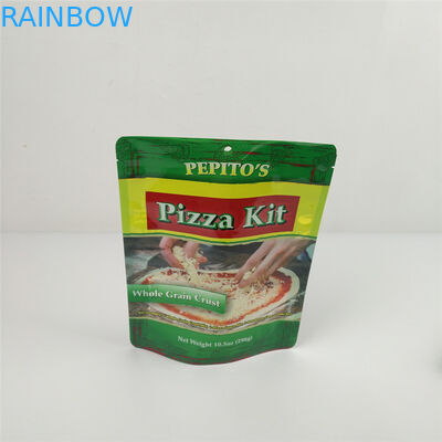 Сумка еды пакуя изготовленную на заказ фольгу кофе сумок доказательства запаха логотипа стоит вверх напечатанная стойка мешка вверх по сумкам пакуя пиццу