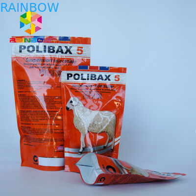 Gravure печатая пластиковые обслуживания собаки с сумкой упаковки еды Edibles замка застежка-молнии