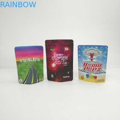 Подгонянные печенья логотипа 3.5g 7g 14g 28g 1pound стоят вверх сумки для коноплей Runtz травы CBD помоха Kush