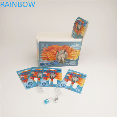 сексуальные карты бумаги волдыря таблеток 90mic для большой винной бутылки носорога