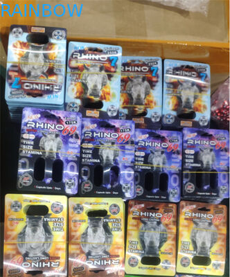 Карты 3D отверстия 89X127mm двойника УПРАВЛЕНИЯ ПО САНИТАРНОМУ НАДЗОРУ ЗА КАЧЕСТВОМ ПИЩЕВЫХ ПРОДУКТОВ И МЕДИКАМЕНТОВ пластиковые на носорог 7