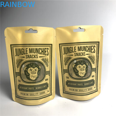 Сумки закуски AL 0.7C Matt PA 1.5C упаковывая стоят вверх MPET