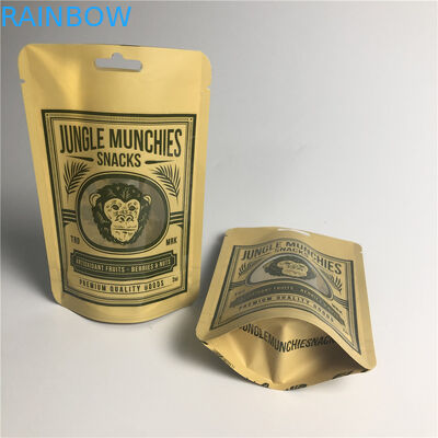 Сумки закуски AL 0.7C Matt PA 1.5C упаковывая стоят вверх MPET