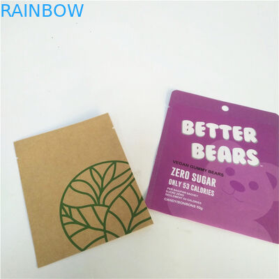 Сумка Cmyk плоской закуски VMPET 1.2C NY 1.5C упаковывая для конфеты печенья