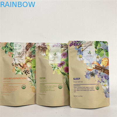 Cmyk 1.2C MPET стоит вверх PA мешка 1.5C молнии для чая/кофе