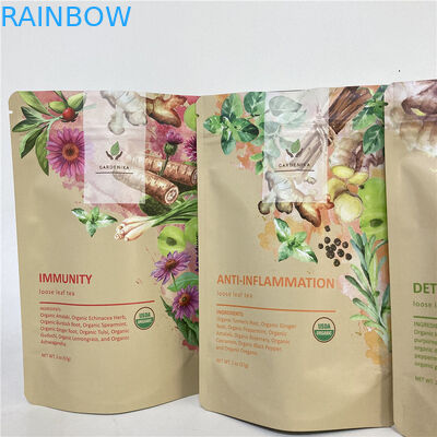 Cmyk 1.2C MPET стоит вверх PA мешка 1.5C молнии для чая/кофе