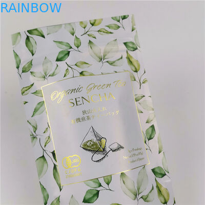 Мешок 120mic MOPP чая алюминиевой фольги ISO VMPET CMYK стоит вверх сумка молнии