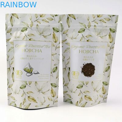Порошок чая мешка 150mic Matcha алюминиевой фольги Cmyk УПРАВЛЕНИЯ ПО САНИТАРНОМУ НАДЗОРУ ЗА КАЧЕСТВОМ ПИЩЕВЫХ ПРОДУКТОВ И МЕДИКАМЕНТОВ VMPET штейновый